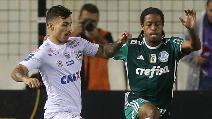 Palmeiras e Santos decidem quem será o principal desafiante do Corinthians