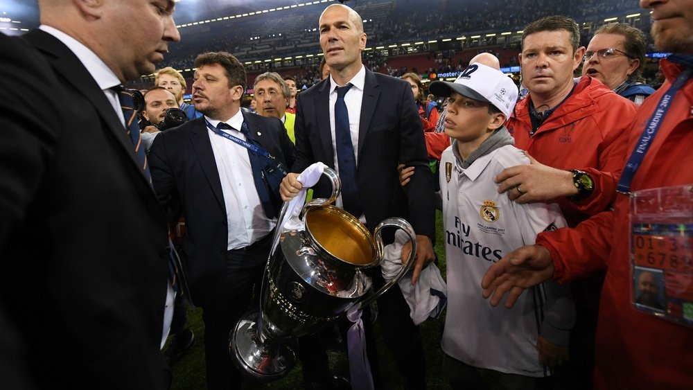 FFF president expects Madrid boss Zidane to coach France