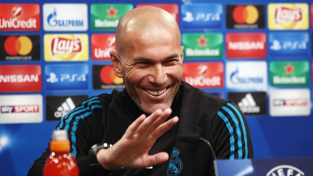 Zidane is set to take charge of his 100th game in charge of Real Madrid. GOAL