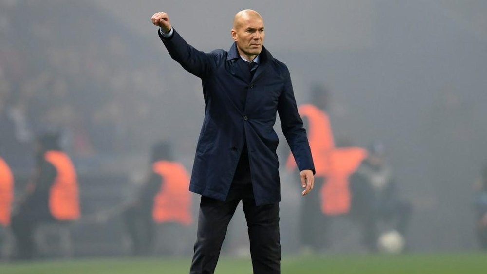 Zidane's players hailed his tactics following the game. GOAL