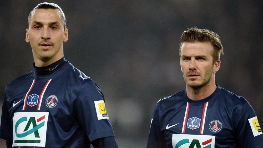 Beckham vence aposta e ganhará “fish and chips” de Ibra em jogo no Wembley