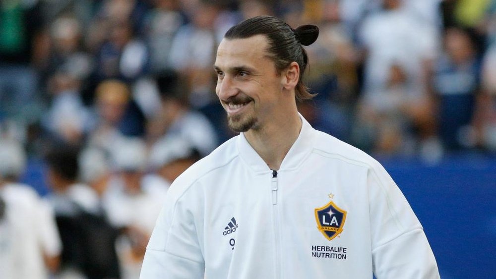 Ibrahimovic was in the goals once again. GOAL