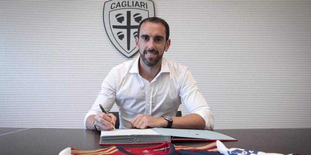Godín has signed for Cagliari in a huge deal for the Italian side. CagliariCalcio