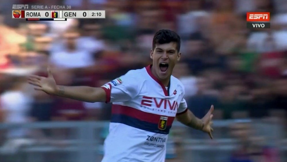 Pellegri a marqué un but contre Genoa à l'âge de 16 ans. ESPN