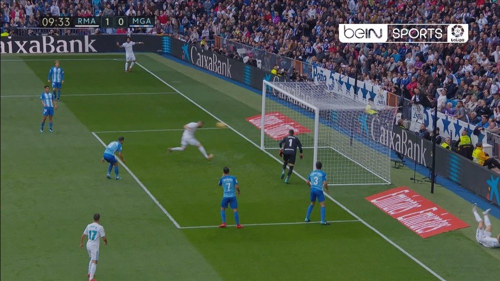Benzema a ouvert le score. Beinsports