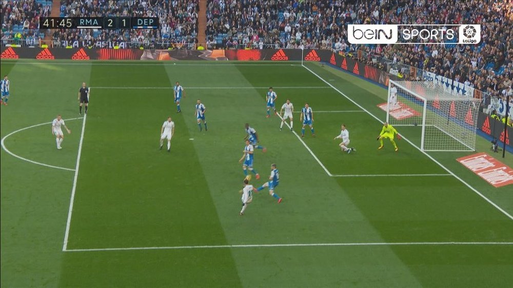 Bale curled home a sublime strike to put Real ahead. beINSports