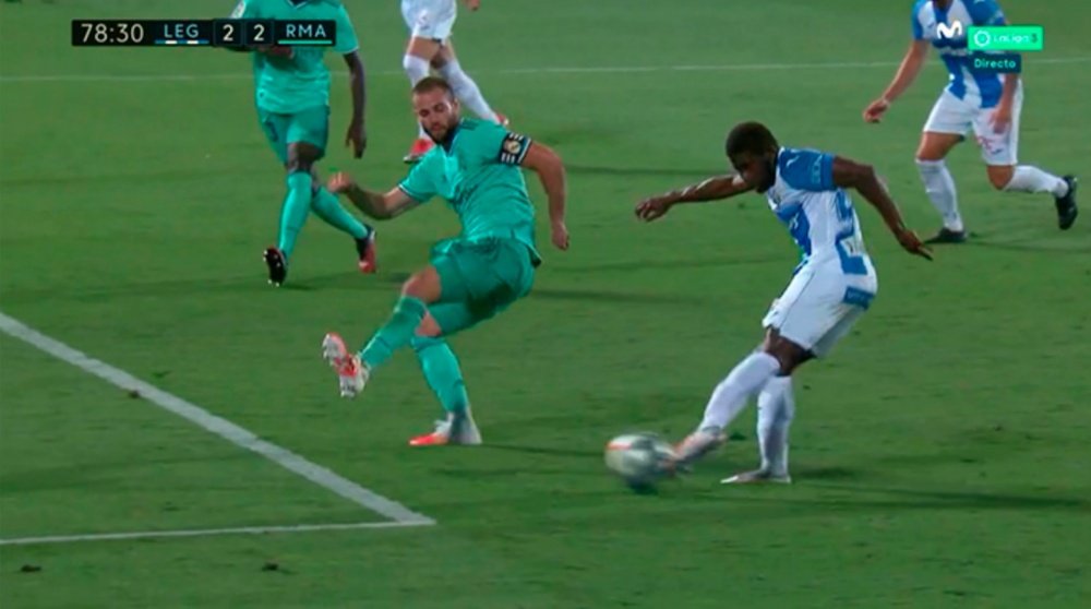 Assalé marcó el 2-2. Captura/MovistarLaLiga
