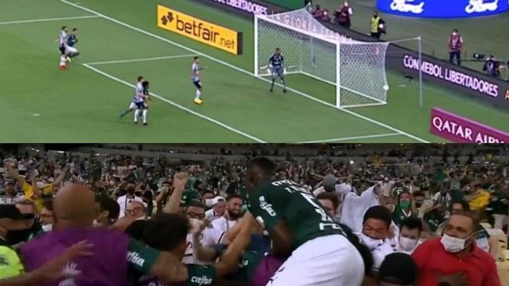 Breno desató la locura con un gol en el 99' que vale por una Libertadores