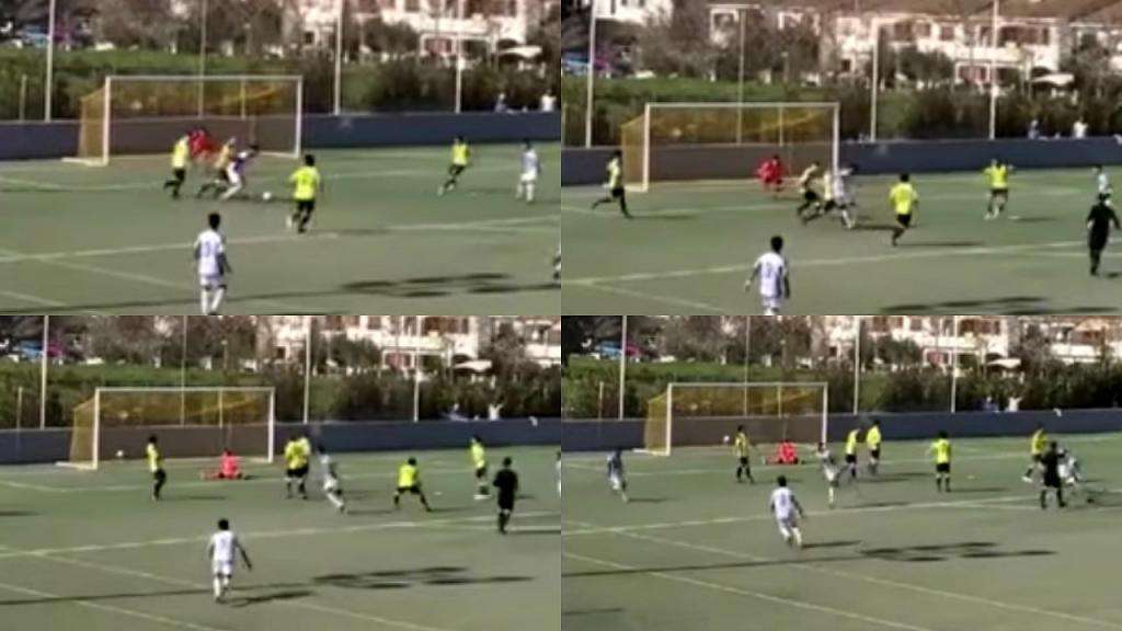 Gol de Etienne Eto'o con el Atlético Baleares