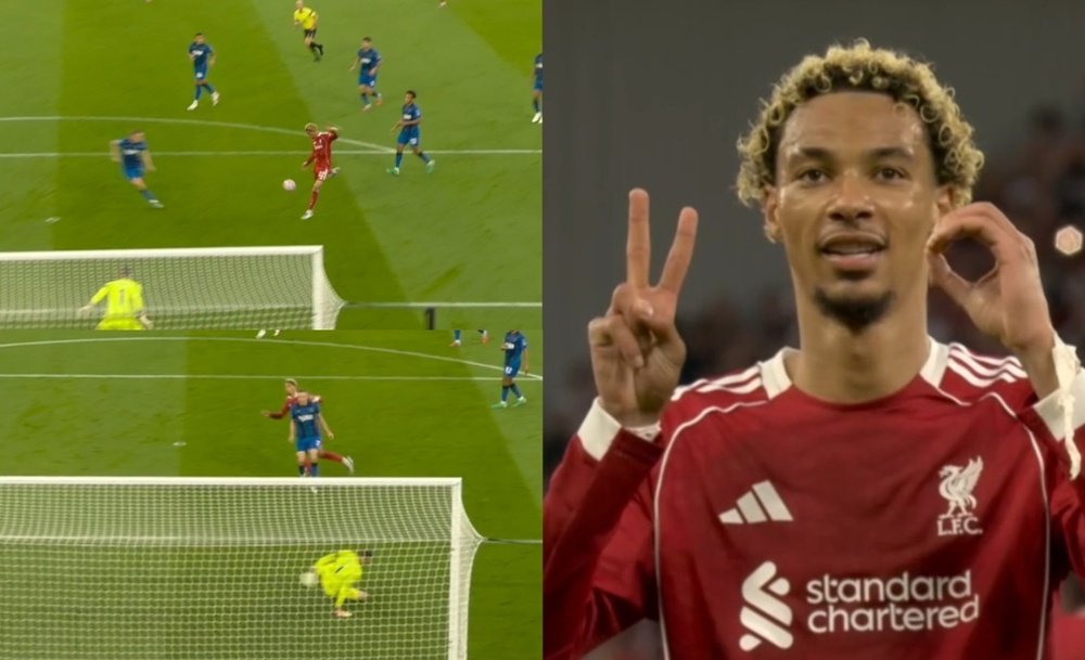 Ekitiké entusiasma Anfield. Catture/DAZN