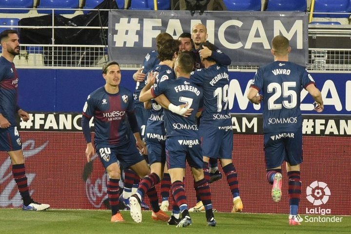 La SD Huesca por fin sonríe en pretemporada y golea al Lleida Esportiu