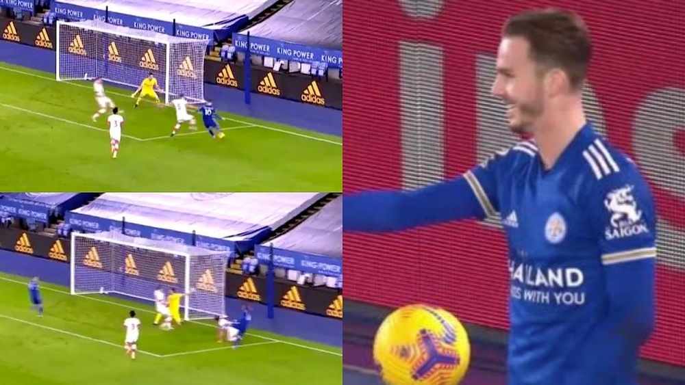 Maddison abrió la lata. Capturas/DAZN
