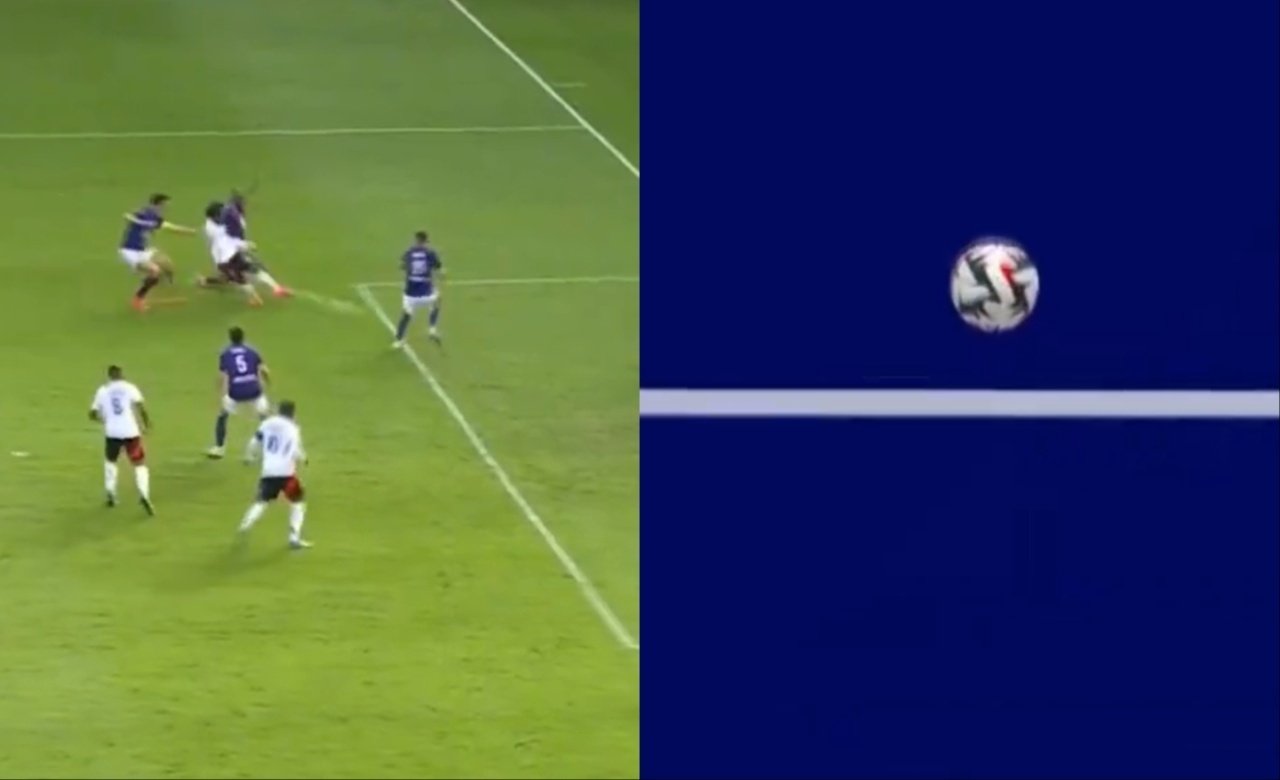 La tecnología de gol le evitó un disgusto al Lyon en el 95'