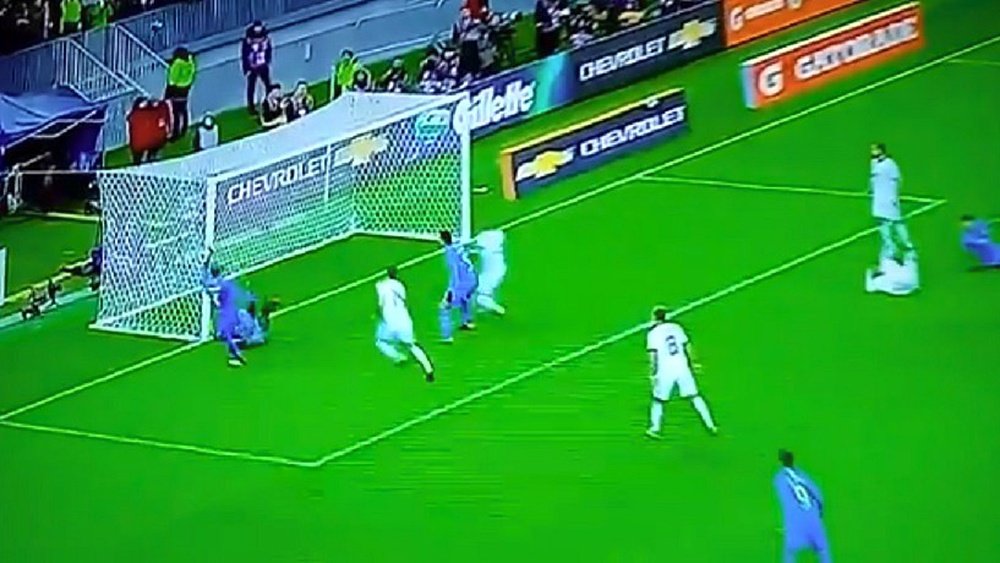 Gol de Miranda. Captura