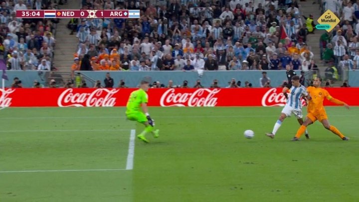 Messi fa una magia e Molina sigla lo 0-1. GolMundial
