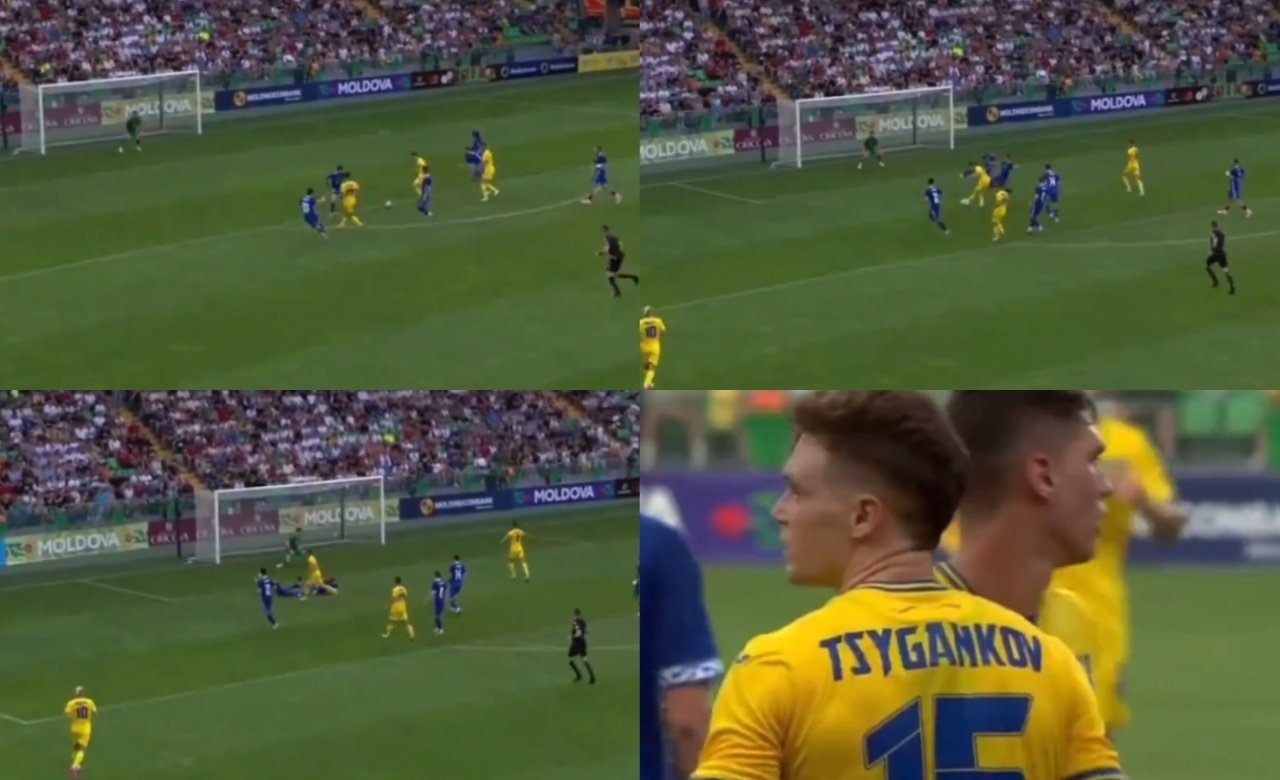 Tsygankov y Dovbyk alientan el "ojito con Ucrania" con un gol cada uno