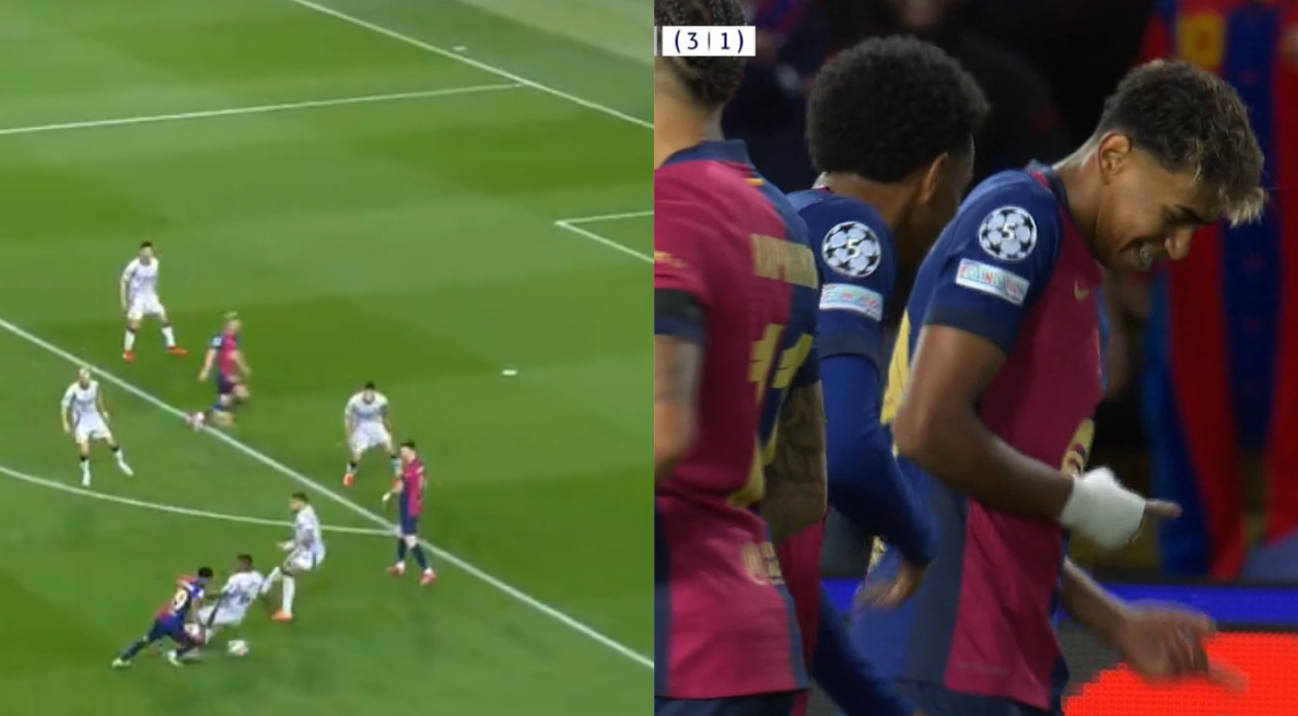 Il 'joga bonito' di Yamal: assist d'esterno e 'golazo' sotto l'incrocio