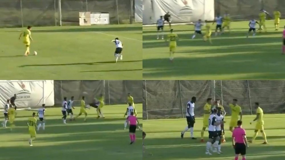 Cuenca scored a great goal. Captures/GOL