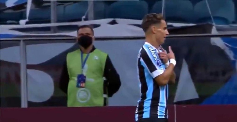 Gremio goleó 6-0 a Aragua en la primera mitad. Captura/BeINSports