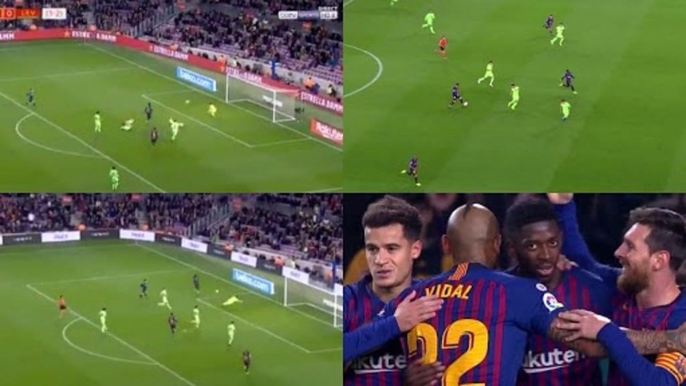 Dembélé continue de marquer. captures/GOL