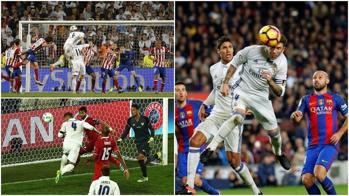 Les 6 têtes décisives du capitaine du Real Madrid, Sergio Ramos