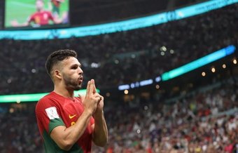 Portugal goleó a Suiza y se metió en cuartos de final del Mundial. EFE