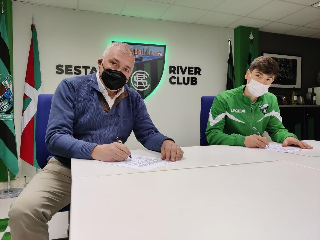 El Sestao River firmó a Gorka Agirre. SestaoRC
