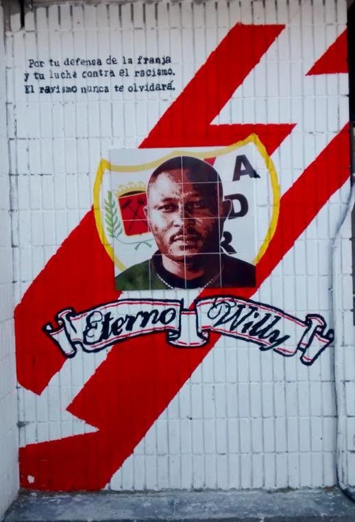 Wilfred será siempre recordado en Vallecas. Twitter