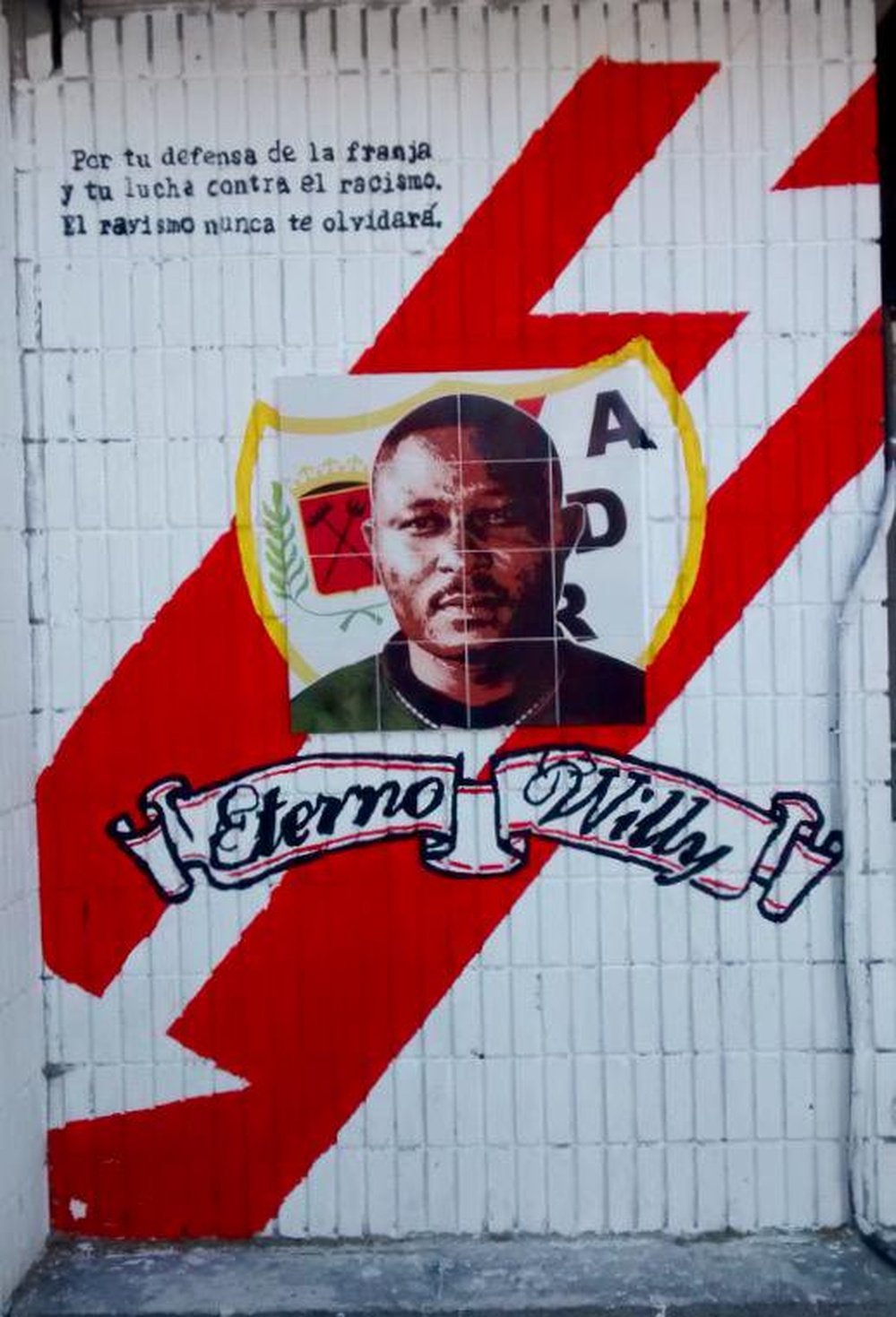 Wilfred será siempre recordado en Vallecas. Twitter