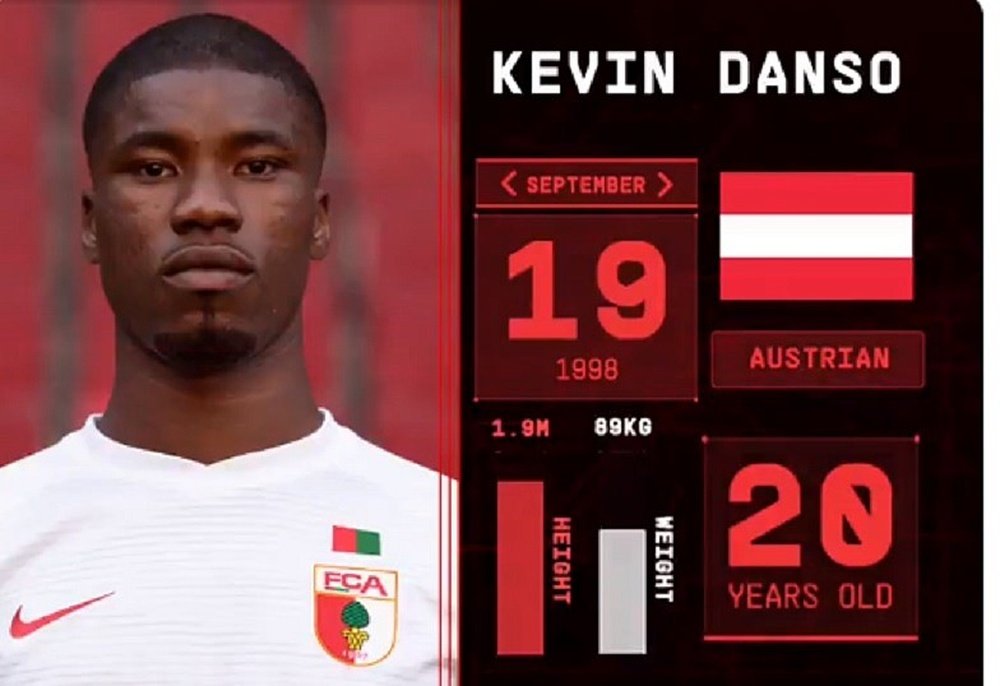 Kevin Danso à Southampton. SouthamptonFC/Capture