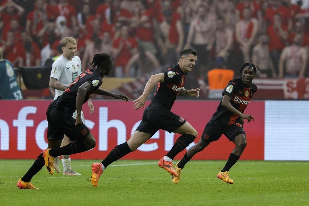 El Bayer Leverkusen, campeón de la Copa de Alemania. EFE