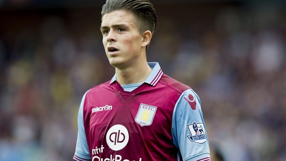 Grealish was linked with a move. avfc.co.uk