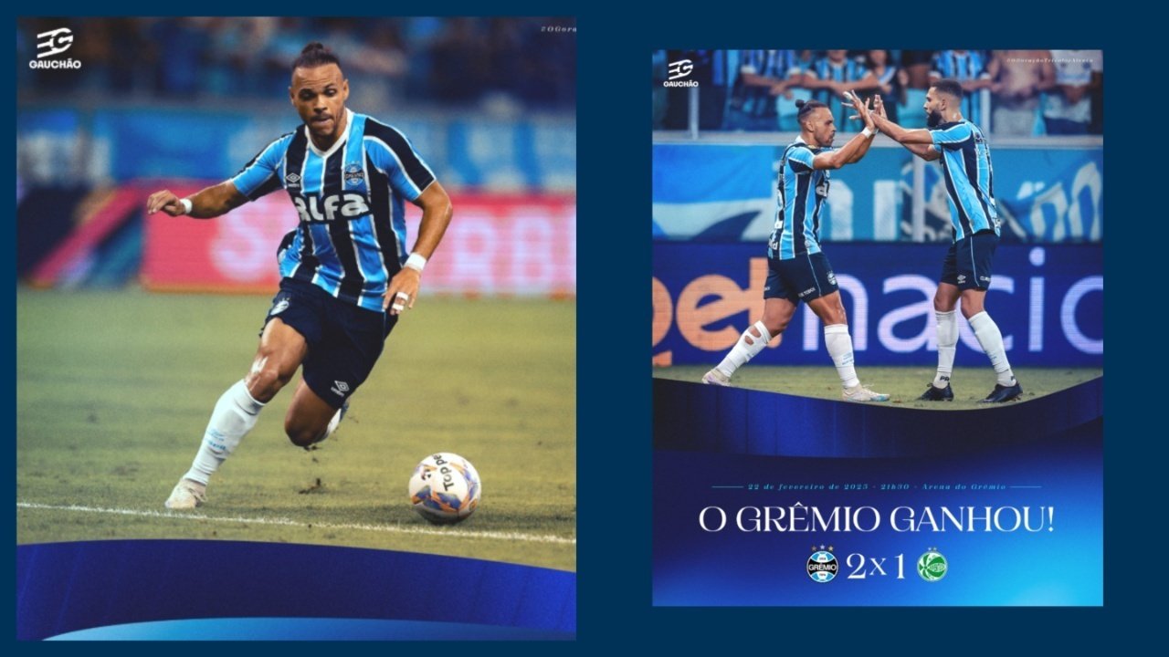 Grêmio vence o Juventude e sai na frente na semi do Gauchão