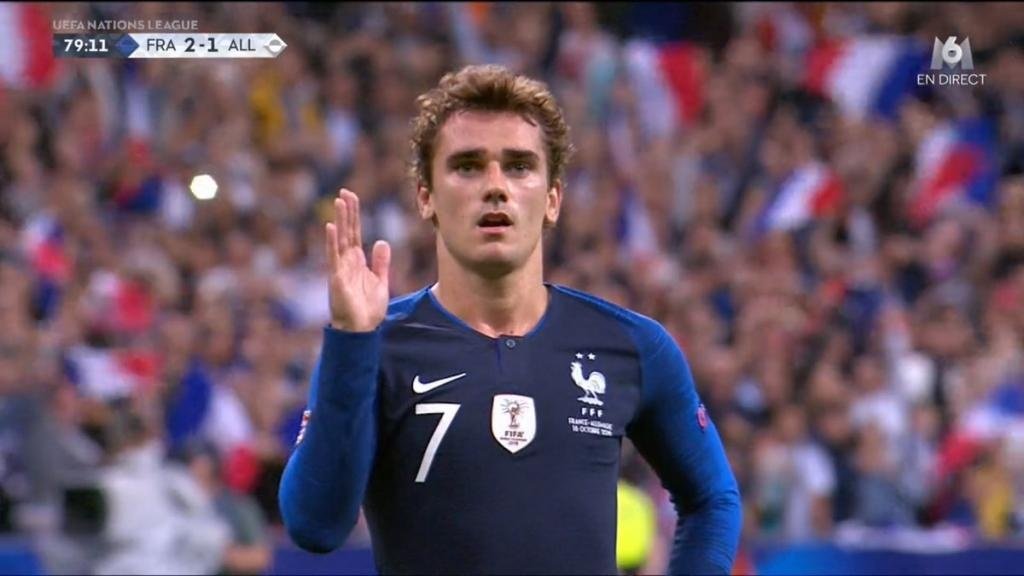 Griezmann ya tiene una nueva celebración. Captura/M6