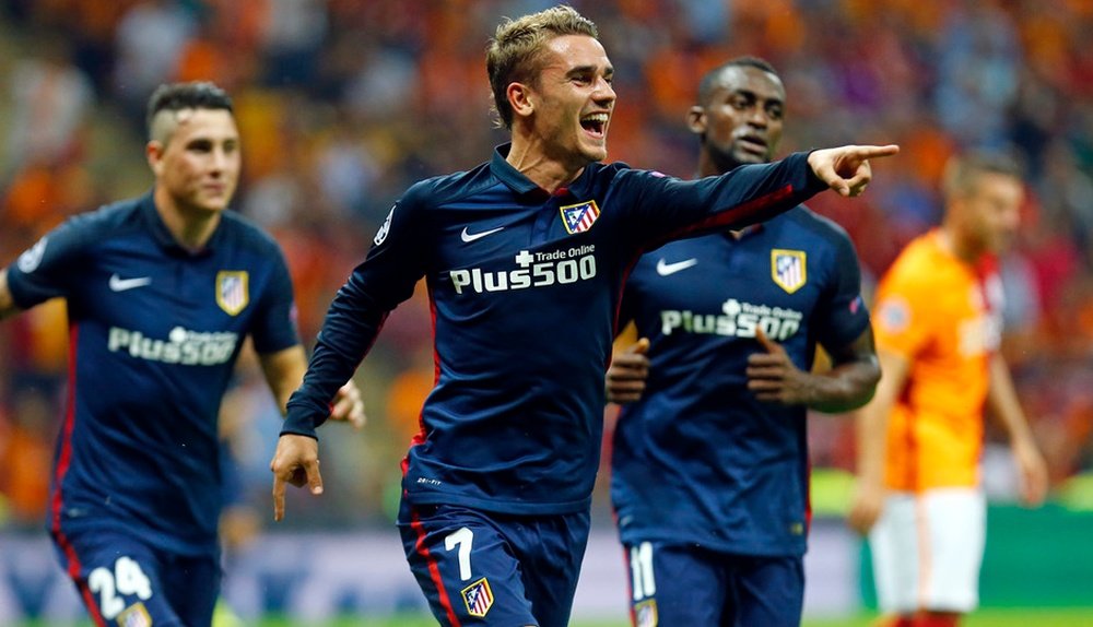 Griezmann, socred two past Galatasaray last night. ClubAtléticodeMadrid