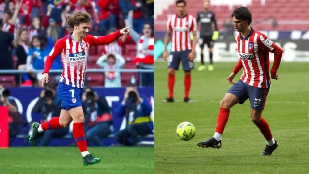 Griezmann and Joao Felix could be an ideal partnership. EFE