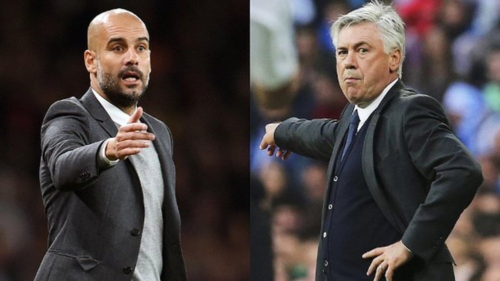 Guardiola and Ancelotti, the two highest paid managers as of next season. Twitter