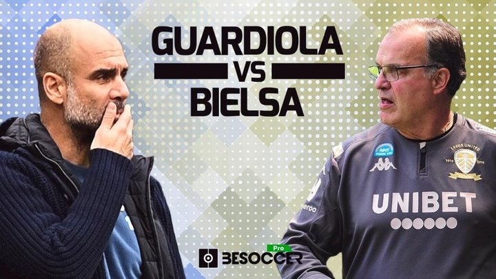 Guardiola y Bielsa, otro pulso por la posesión