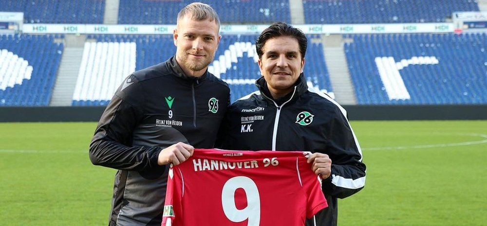 He has signed for Hannover. Hannover96