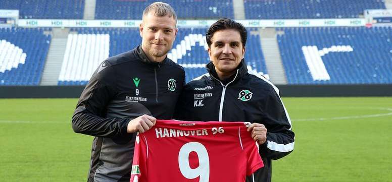 He has signed for Hannover. Hannover96
