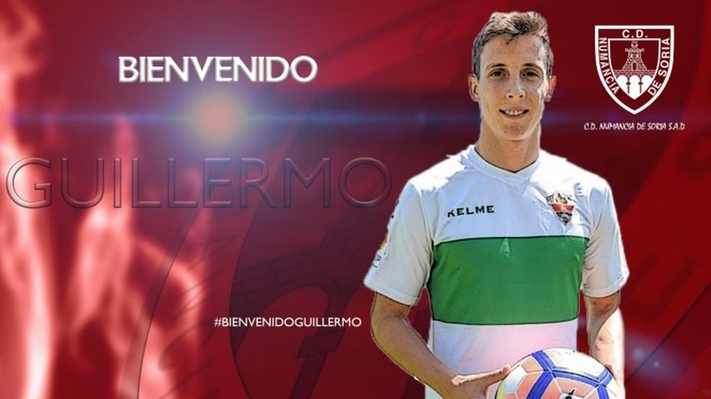 Guillermo, nuevo jugador del Numancia. CDNumancia