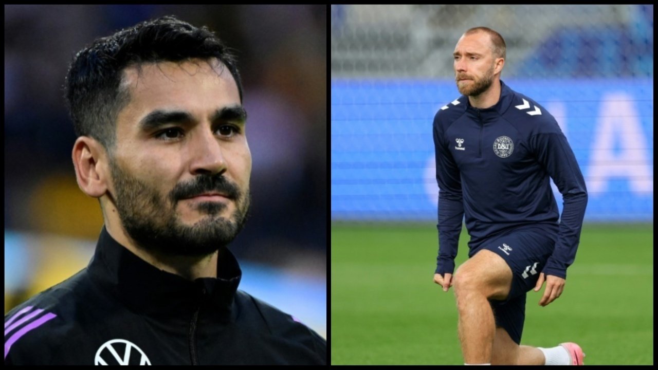 Gündogan x Eriksen: duelo geracional nas oitavas de final da Euro