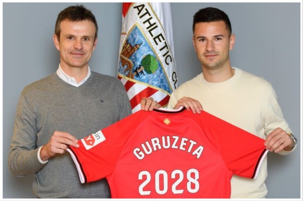 Guruzeta renova com o Athletic até 2028. Athletic