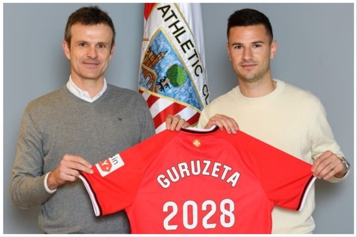 Guruzeta renova com o Athletic até 2028