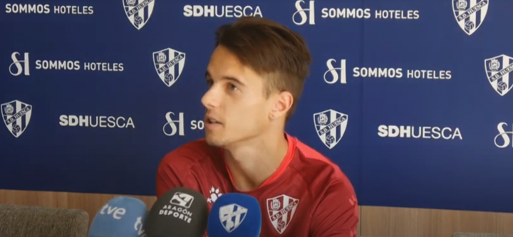 Gustavo Abizanda, la perla de la SD Huesca