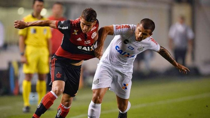 Santos bate Flamengo de virada no Luso-Brasileiro
