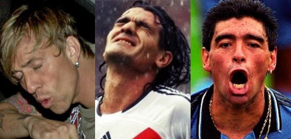 Guti, Ortega y Maradona, habituales en las discotecas durante su carrera. BeSoccer