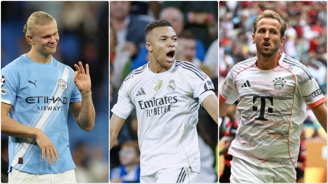 Mbappé, Kane e Haaland: la lotta per il titolo di capocannoniere 2025