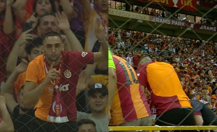 Ziyech sí que sabe: de dar calabazas al Al Nassr a la grada del Galatasaray
