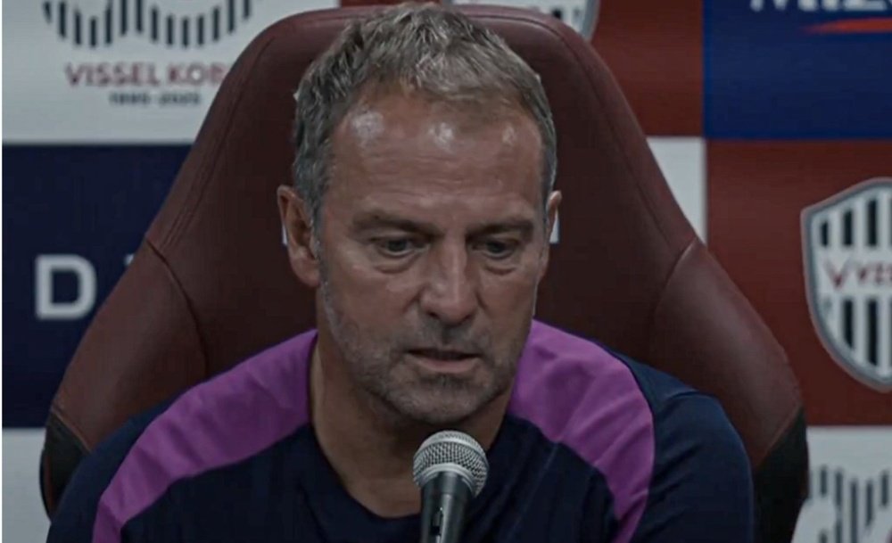 Flick would have liked to give Rashford more playing time. Capture/FCBarcelona